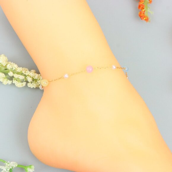 Handmade Anklet – A Stylish Choice for Women, Thoughtful Gift Idea, EVCH1298 - Picture 8 of 8